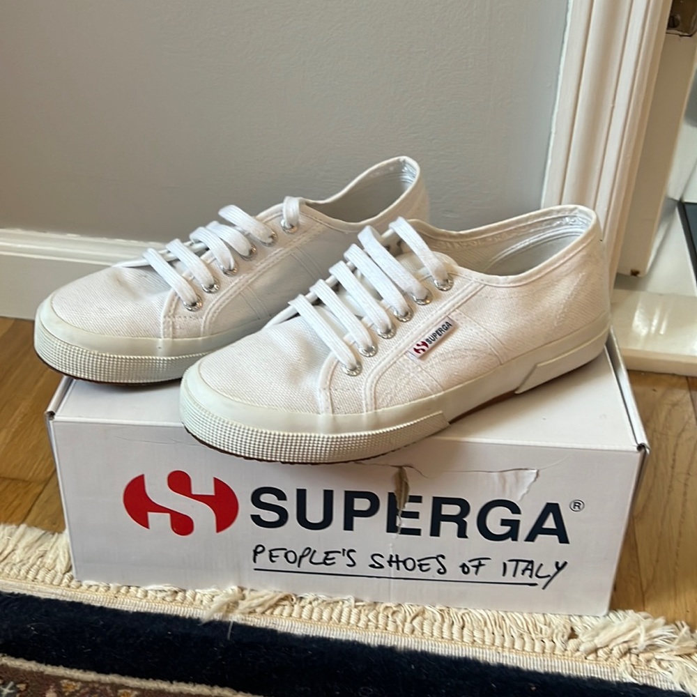 Superga 2750 Cotu Classic Canvas Sneakers - Size 8.5